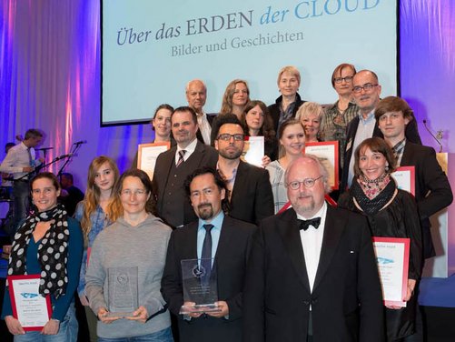 SpaceNet Award Gewinner 2014 mit Gründer Sebastian von Bomhard
