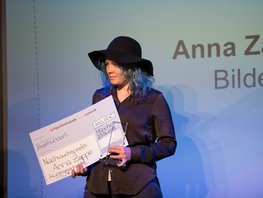 SpaceNet Award Gewinnerin Anna Zappe